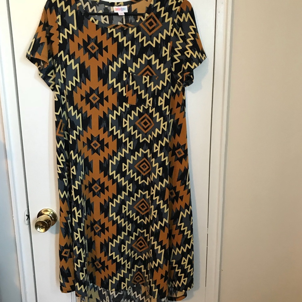 Luluroe Carly Dress. Worn once.